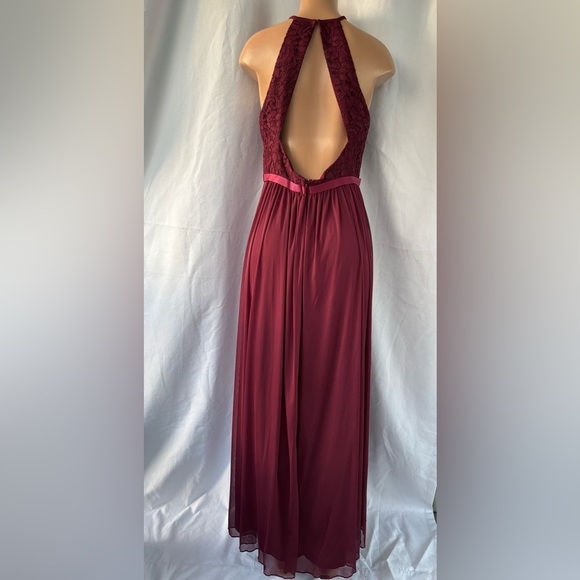 David's Bridal Wine A-Line Skirt - Picture 15 of 15